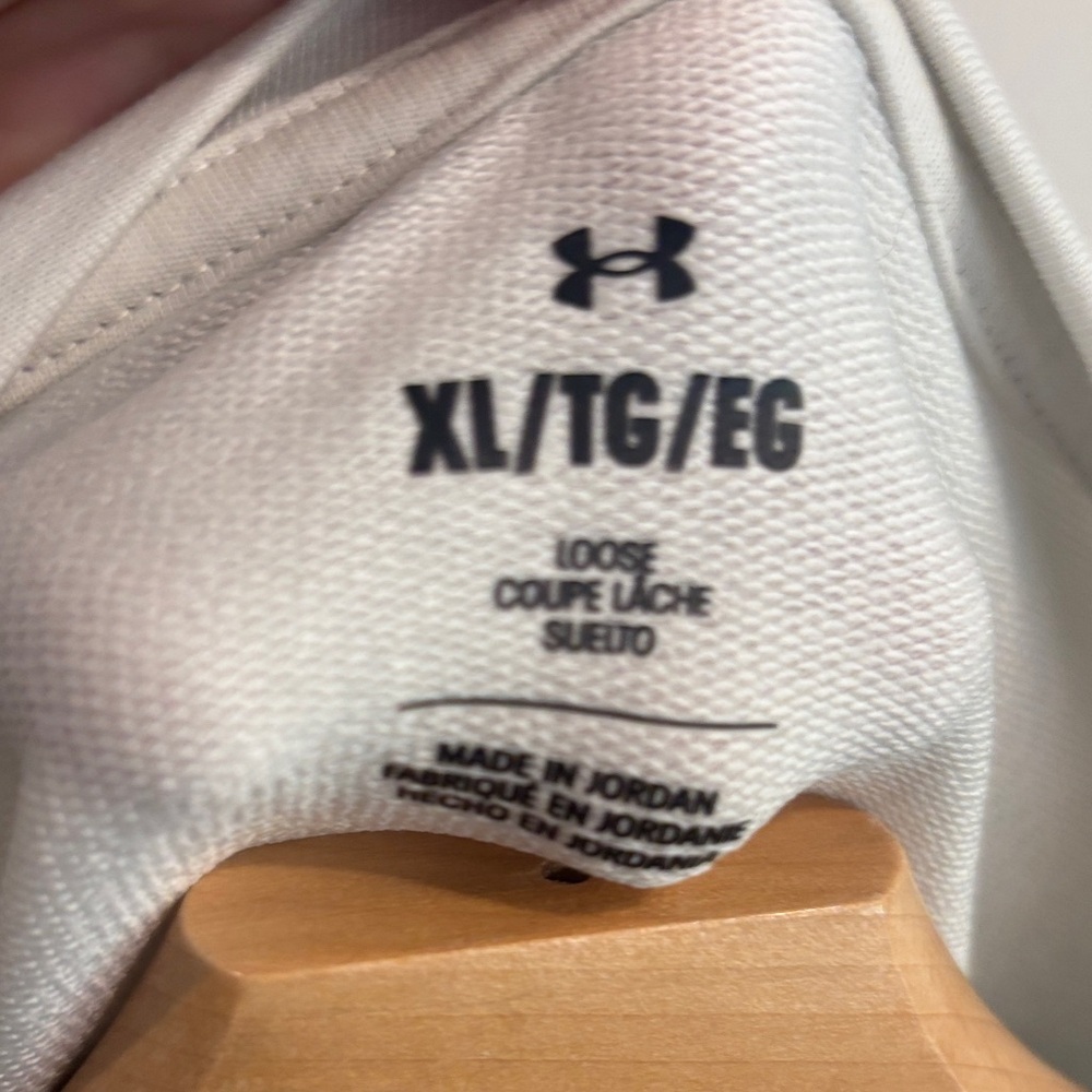 Under Armour UA Rival Terry Oversized Graphic Crewneck Sweatshirt Women’s XL - Picture 5 of 9